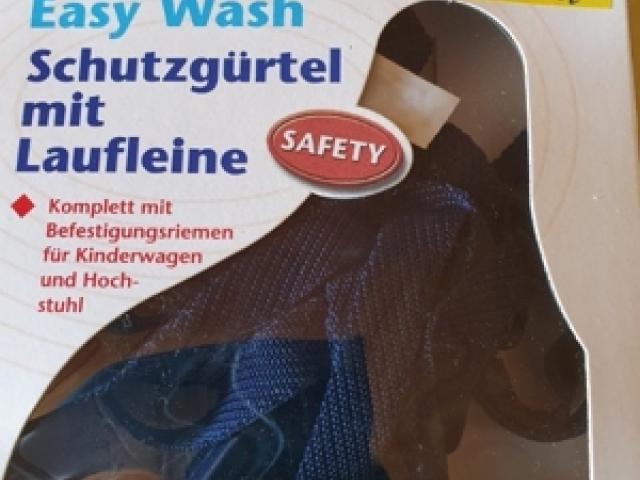 Easy Wash Schutzgürtel mit Laufleine neuwertig - 1