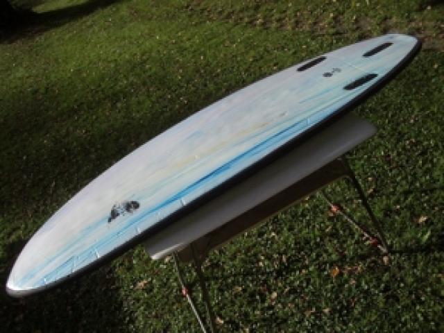 Surfboard in softec Bauweise x something special 5 7 170cm x 52cm x 6cm. - 1